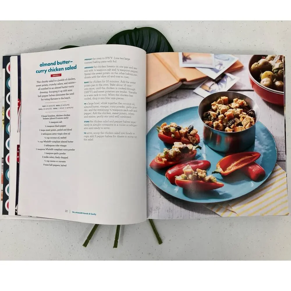 The Whole 30 Friends & Family Hardcover Melissa Hartwig Urban Cookbook Book